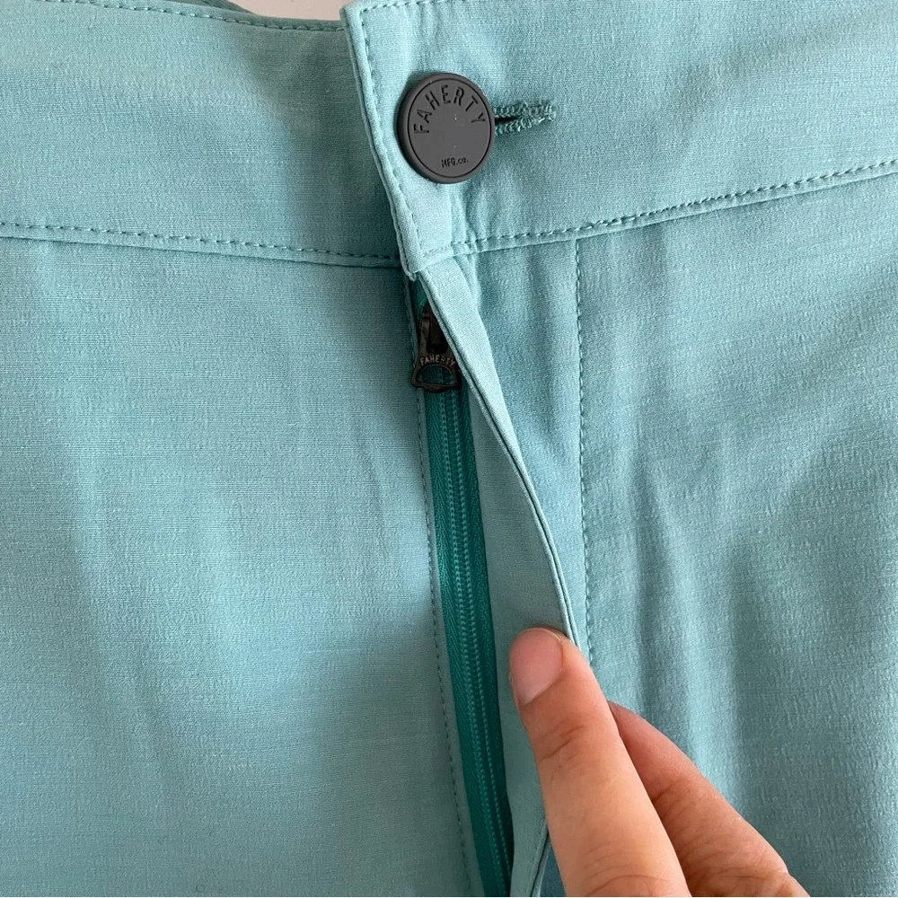 Faherty Green Shorts 9” inseam Men’s Size 30
